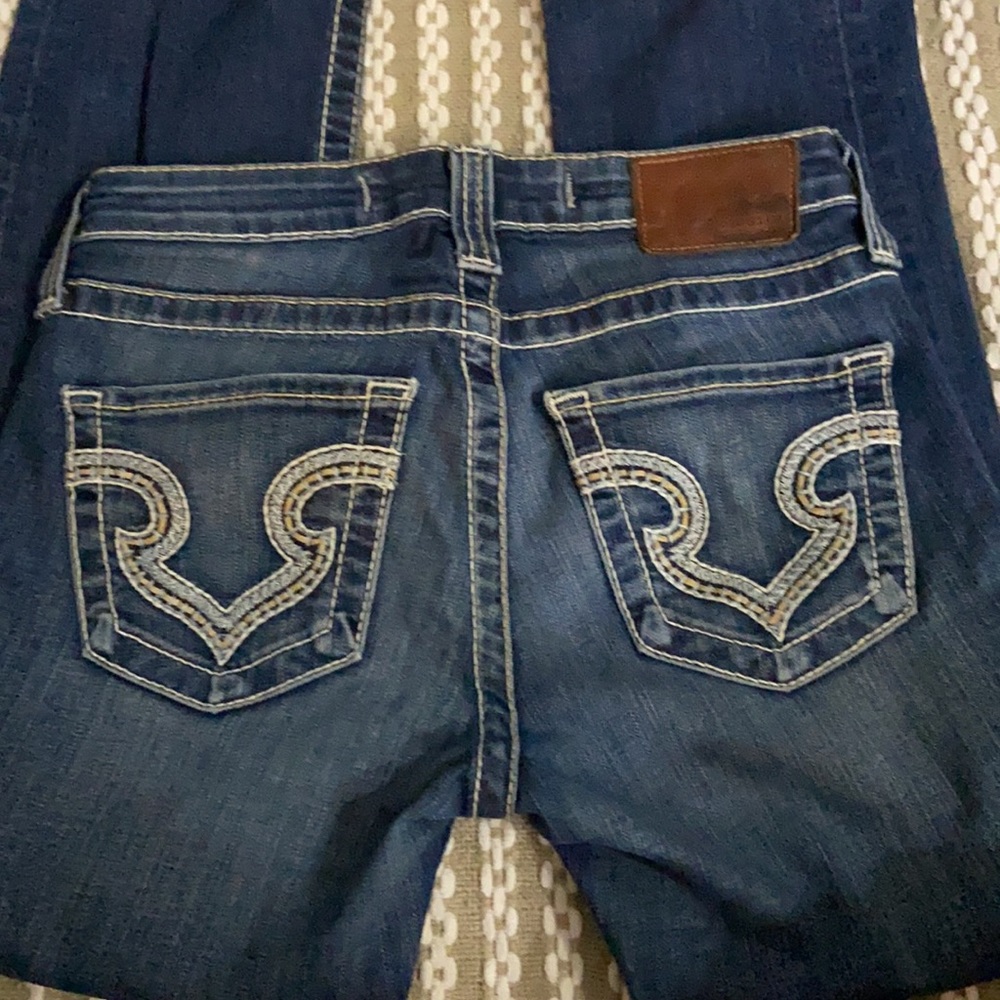 Big Star Nina Mid Rise Straight denim